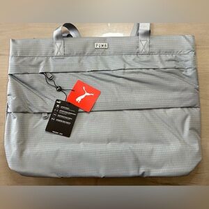 NWT Puma Tote Bag Medium Grey PSC1054